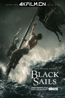 黑帆 1-4季 Black Sails Season 1-4 (2014-2017) / Black.Sails.S01.BluRay.BDRemux.1080p.DDP5.1.HEVC.AlexFilm.TV